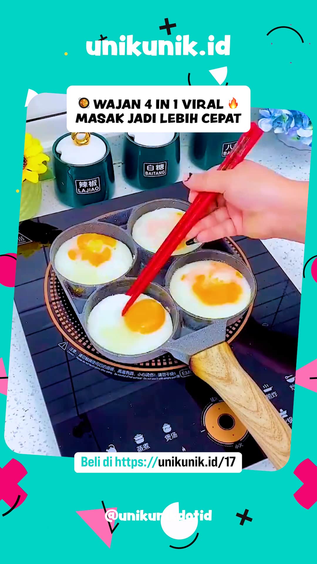 017 🥘 Wajan 4 in 1 Viral 🔥 Masak Jadi Lebih Cepat 🧑🏻‍🍳