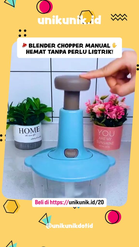 020 🥩 Blender Chopper Manual ✋ Hemat Tanpa Perlu Listrik! ⚡